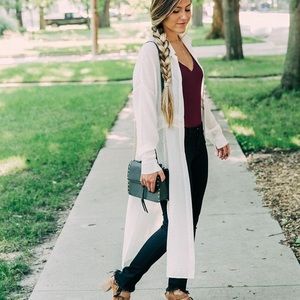 NWOT White Tunic Blouse